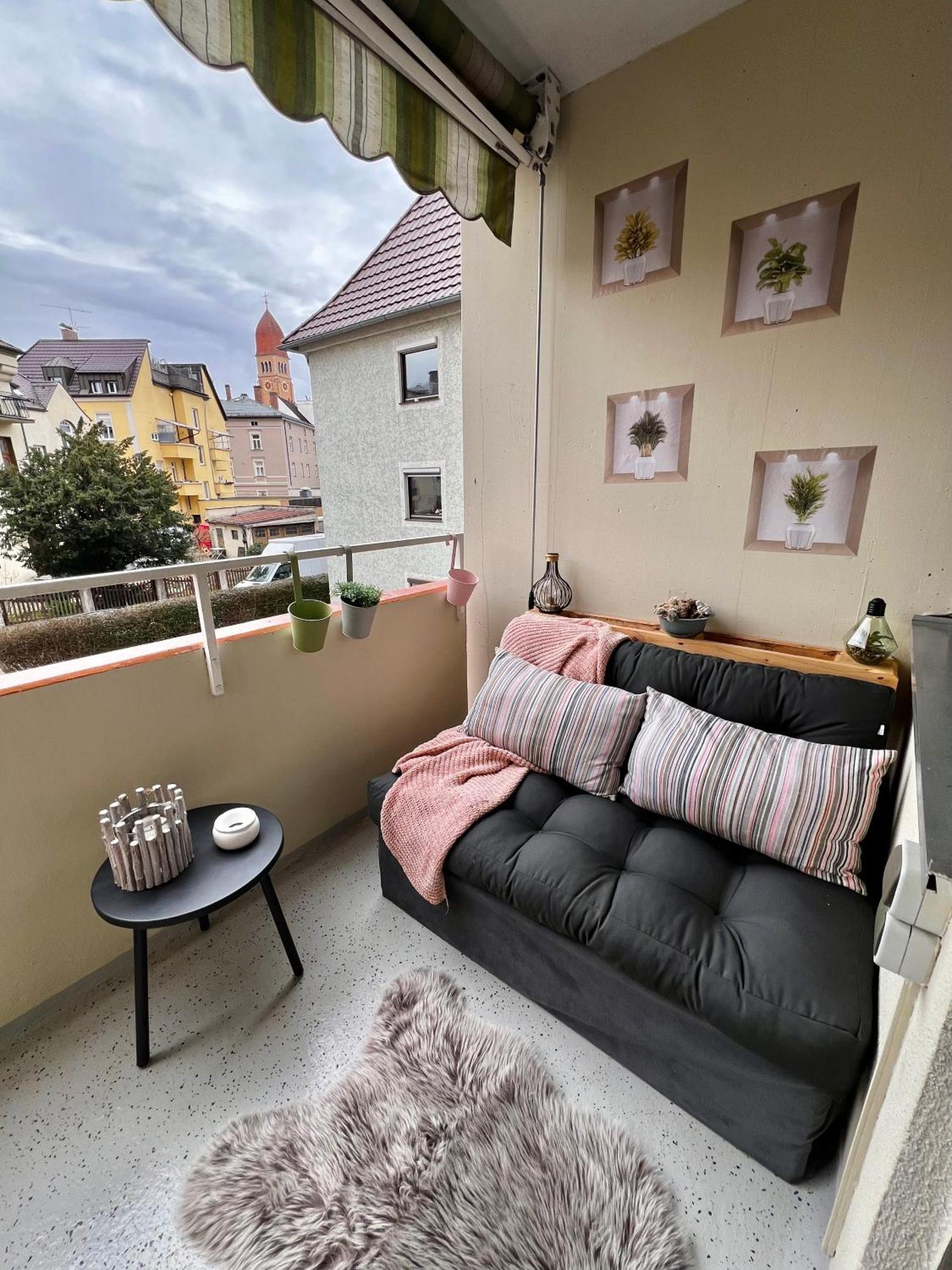 Lilis Apartment Mit Balkon Аугсбург Екстериор снимка